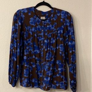 A New Day Floral Blouse